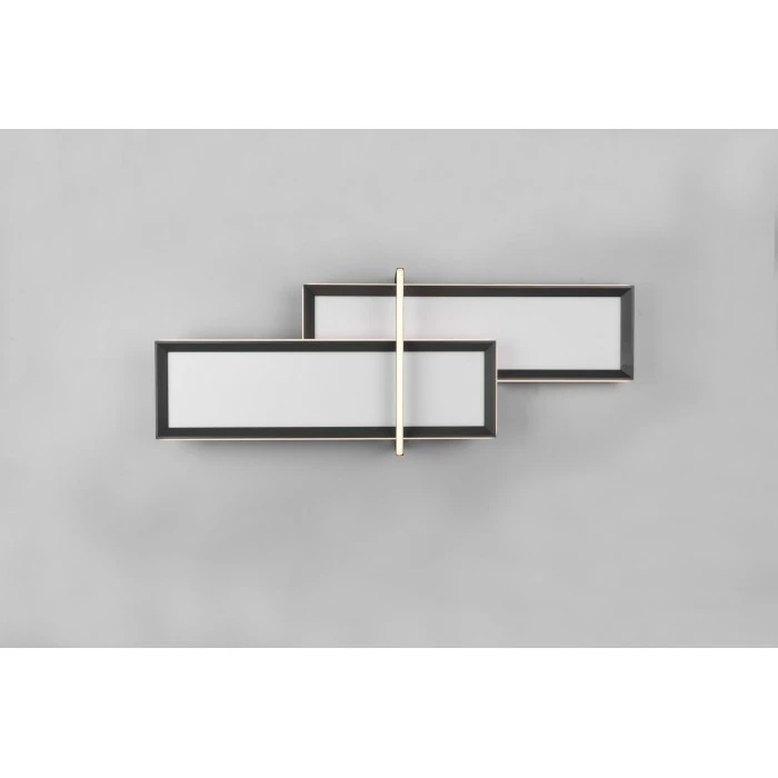 Trio Leuchten Charleston Deckenleuchte LED Anthrazit, 2-flammig – Bild 11