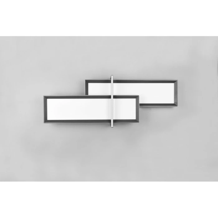 Trio Leuchten Charleston Deckenleuchte LED Anthrazit, 2-flammig – Bild 4