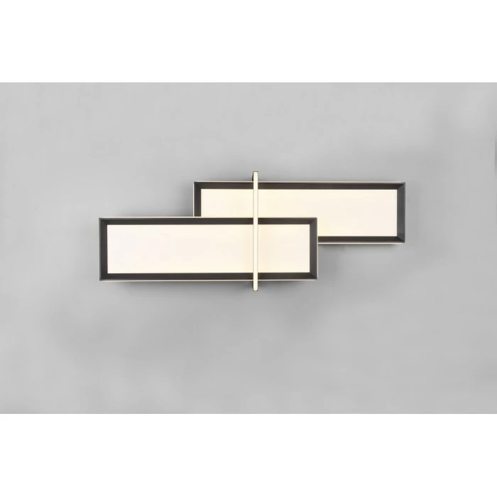 Trio Leuchten Charleston Deckenleuchte LED Anthrazit, 2-flammig – Bild 9