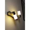 Trio Leuchten CLAPTON Wandleuchte LED Chrom, Aluminium, Edelstahl, 2-flammig