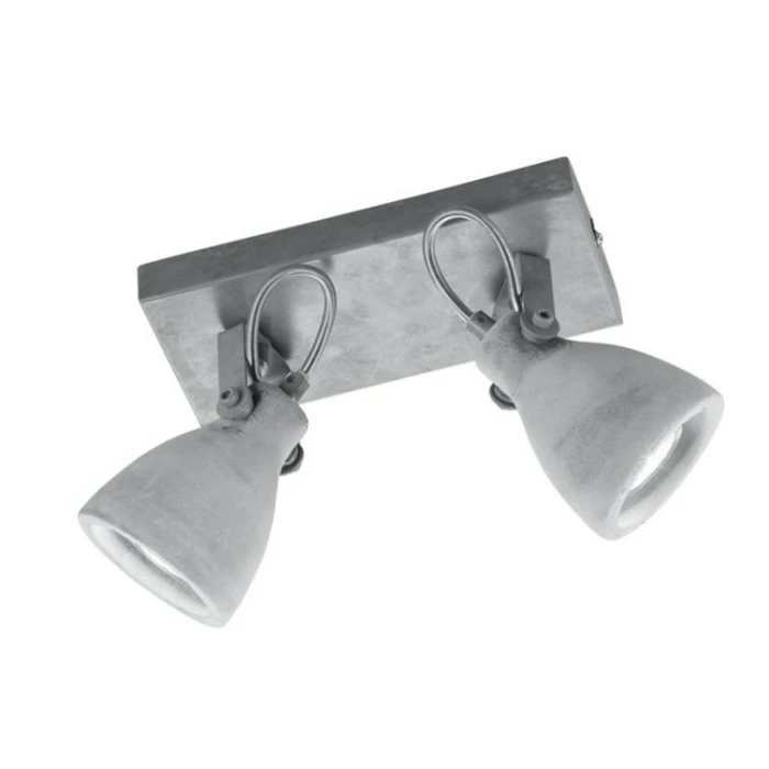 Trio Leuchten CONCRETE Strahler LED Grau, 2-flammig – Bild 2