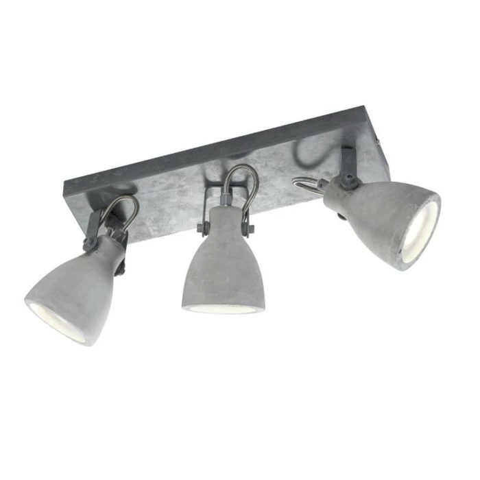 Trio Leuchten CONCRETE Strahler LED Grau, 3-flammig – Bild 2