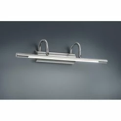 Trio Leuchten CUADRO Wandleuchte LED Nickel-Matt, Chrom, 1-flammig