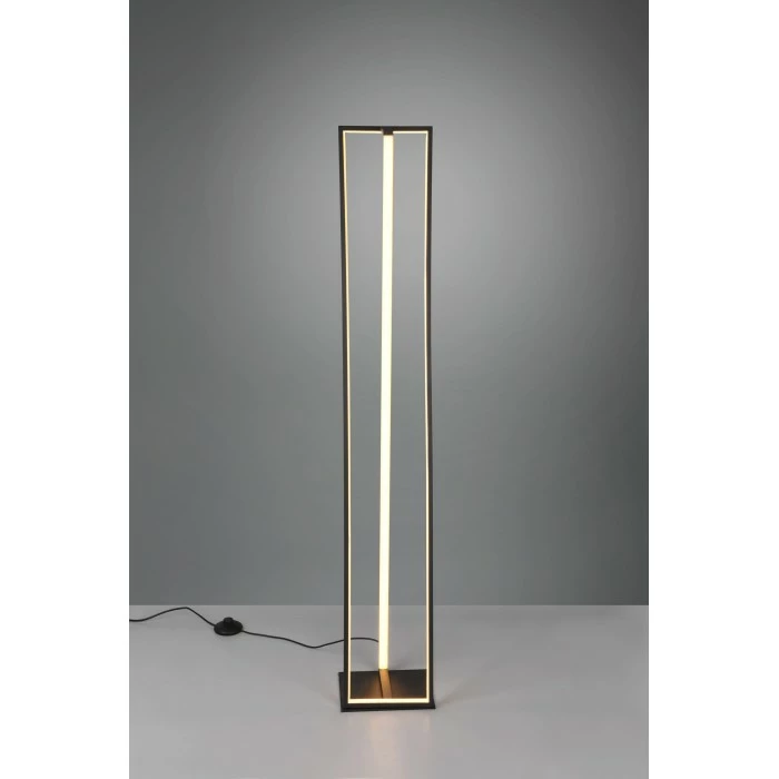 Trio Leuchten Edge Stehleuchte LED Schwarz, 1-flammig – Bild 3