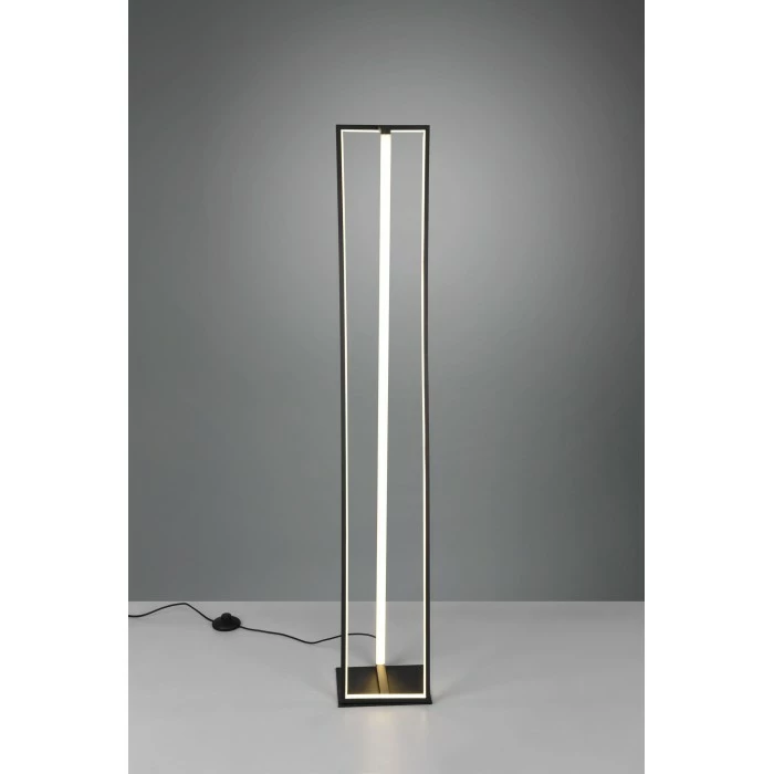 Trio Leuchten Edge Stehleuchte LED Schwarz, 1-flammig – Bild 4