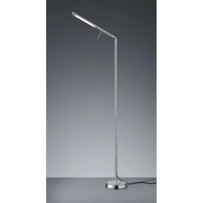 Trio Leuchten FILIGRAN Stehleuchte LED Nickel-Matt, 1-flammig