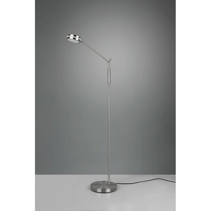 Trio Leuchten Franklin Stehleuchte LED Nickel-Matt, 1-flammig – Bild 14