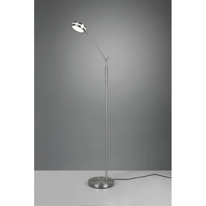Trio Leuchten Franklin Stehleuchte LED Nickel-Matt, 1-flammig – Bild 9