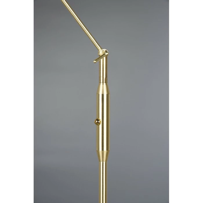 Trio Leuchten Franklin Stehleuchte LED Messing, 1-flammig – Bild 12