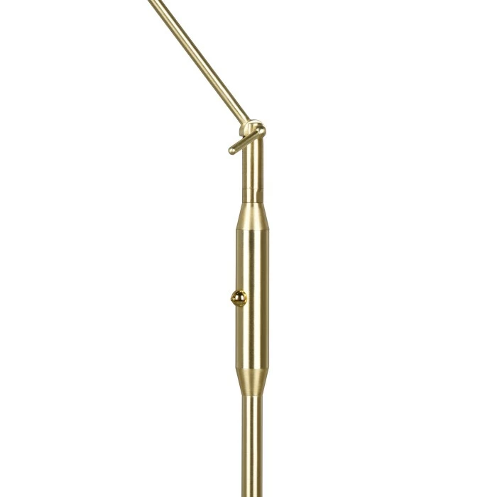 Trio Leuchten Franklin Stehleuchte LED Messing, 1-flammig – Bild 6