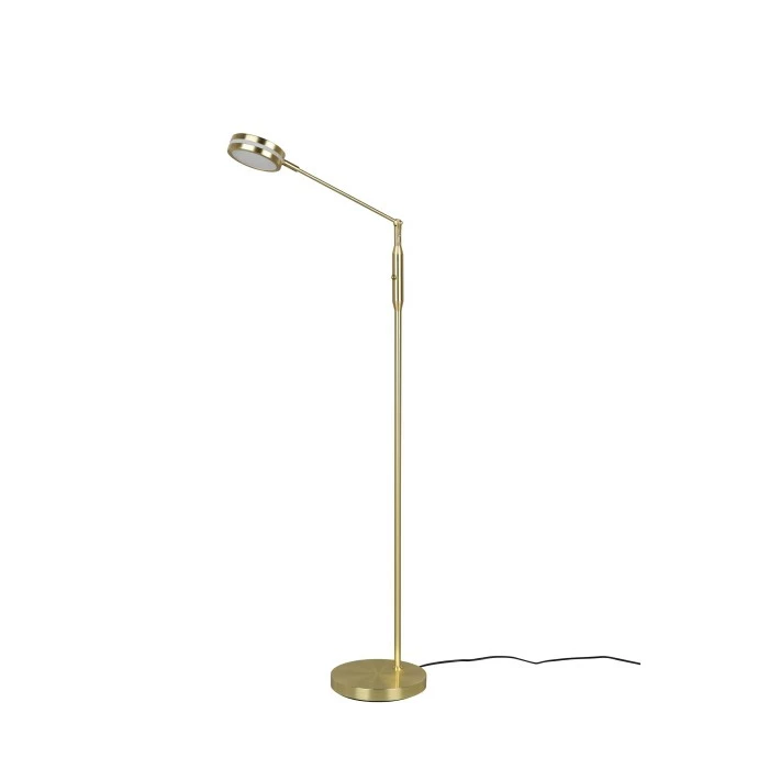 Trio Leuchten Franklin Stehleuchte LED Messing, 1-flammig – Bild 8