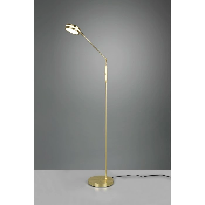 Trio Leuchten Franklin Stehleuchte LED Messing, 1-flammig – Bild 9