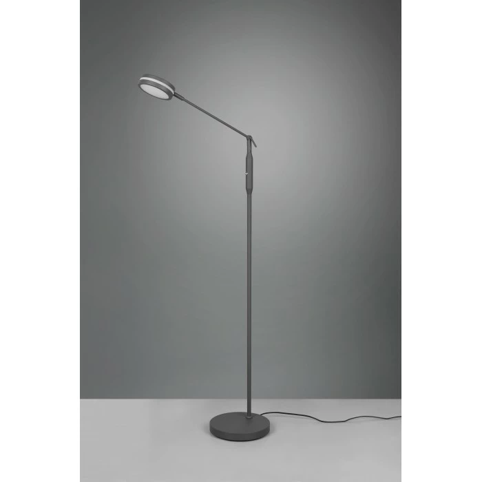 Trio Leuchten Franklin Stehleuchte LED Anthrazit, 1-flammig – Bild 14