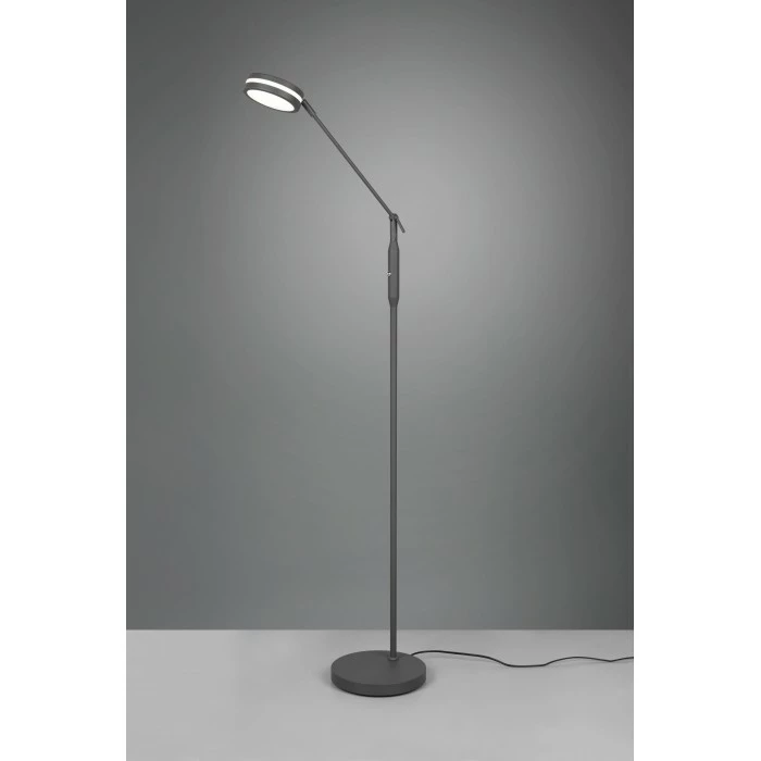 Trio Leuchten Franklin Stehleuchte LED Anthrazit, 1-flammig – Bild 9