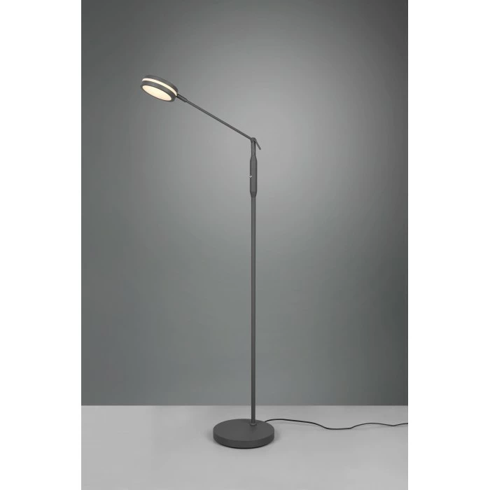 Trio Leuchten Franklin Stehleuchte LED Anthrazit, 1-flammig – Bild 10