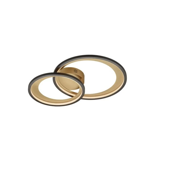 Trio Leuchten GRANADA Deckenleuchte LED Schwarz, 1-flammig – Bild 3