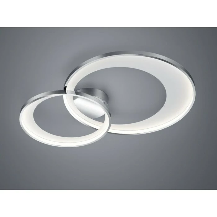 Trio Leuchten GRANADA Deckenleuchte LED Chrom, 1-flammig – Bild 2