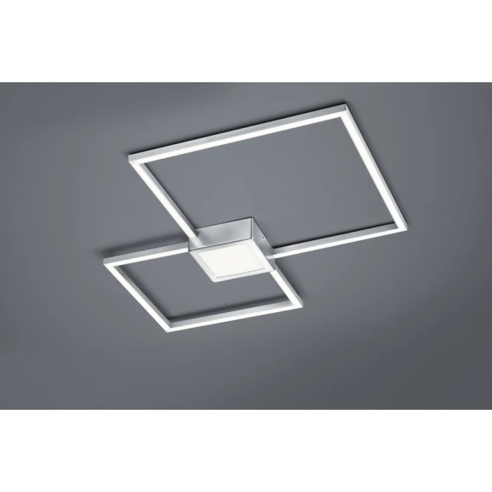 Trio Leuchten HYDRA Deckenleuchte LED Nickel-Matt, 1-flammig – Bild 2