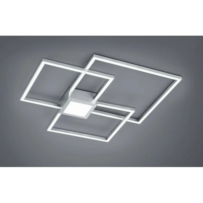 Trio Leuchten HYDRA Deckenleuchte LED Nickel-Matt, 1-flammig – Bild 2