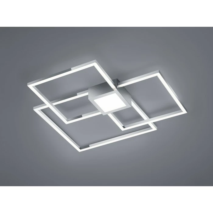 Trio Leuchten Hydra Deckenleuchte LED Chrom, 1-flammig