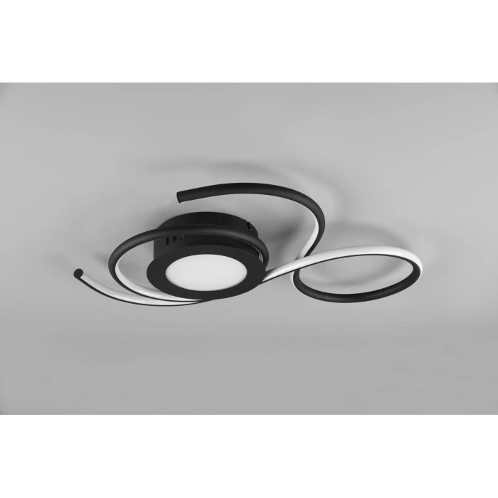 Trio Leuchten Jive Deckenleuchte LED Schwarz, 1-flammig, Fernbedienung – Bild 6