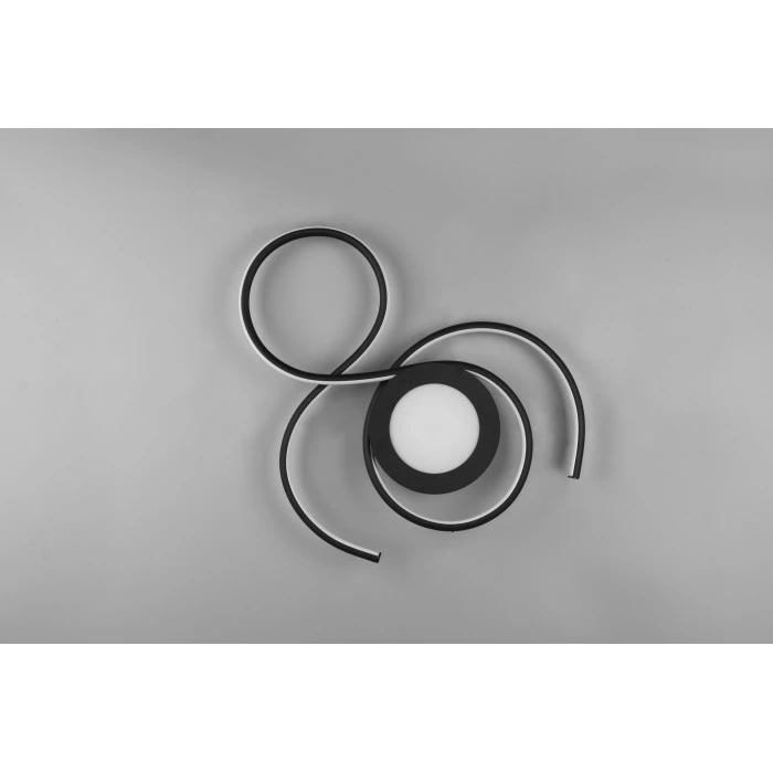 Trio Leuchten Jive Deckenleuchte LED Schwarz, 1-flammig, Fernbedienung – Bild 7