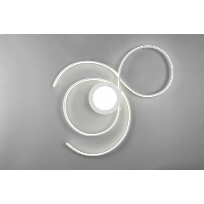 Trio Leuchten Jive Deckenleuchte LED Weiß, 1-flammig, Fernbedienung – Bild 3