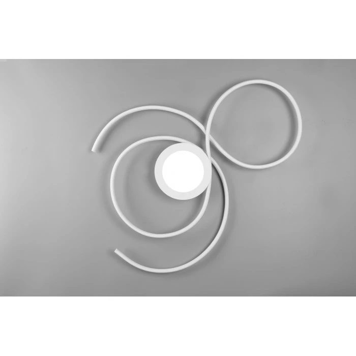 Trio Leuchten Jive Deckenleuchte LED Weiß, 1-flammig, Fernbedienung – Bild 5