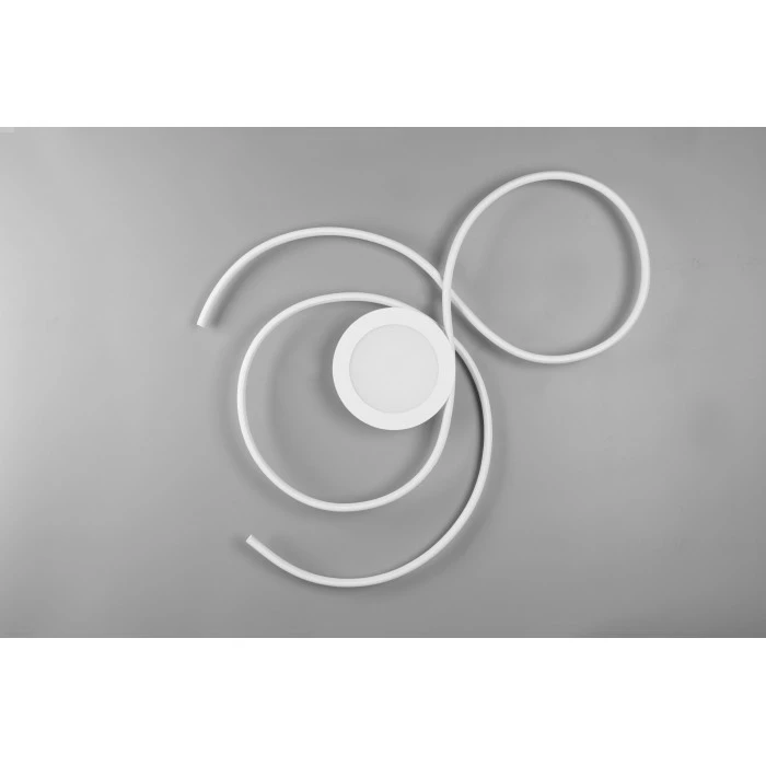 Trio Leuchten Jive Deckenleuchte LED Weiß, 1-flammig, Fernbedienung – Bild 7