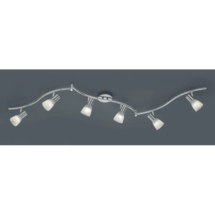 Trio Leuchten LEVISTO Deckenspot LED Nickel-Matt, 6-flammig – Bild 2