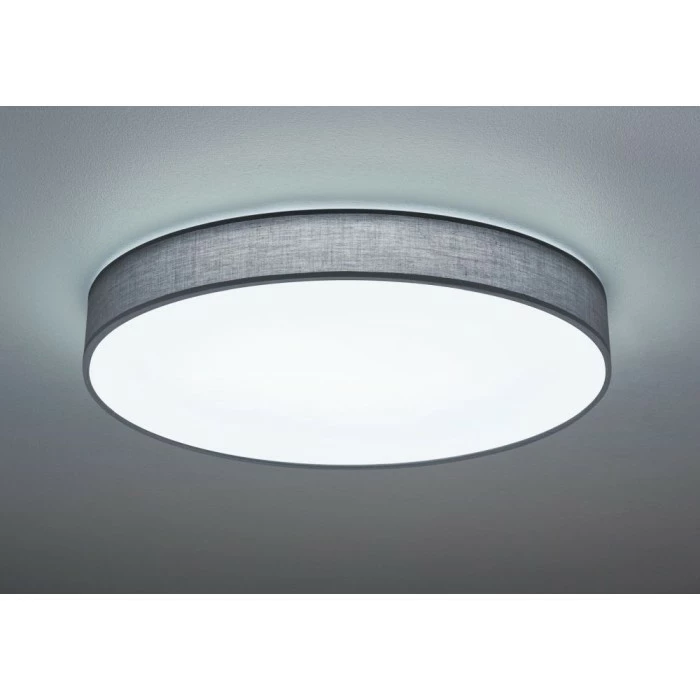 Trio Leuchten LUGANO Deckenleuchte LED Grau, 1-flammig, Fernbedienung – Bild 3