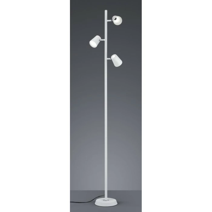 Trio Leuchten NARCOS Stehleuchte LED Weiß, 3-flammig