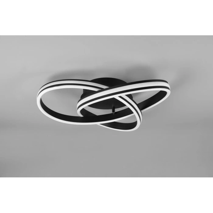 Trio Leuchten NURIA Deckenleuchte LED Schwarz, 1-flammig – Bild 5