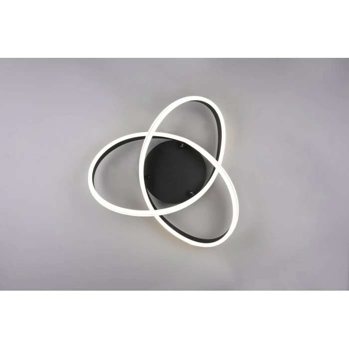 Trio Leuchten NURIA Deckenleuchte LED Schwarz, 1-flammig – Bild 7