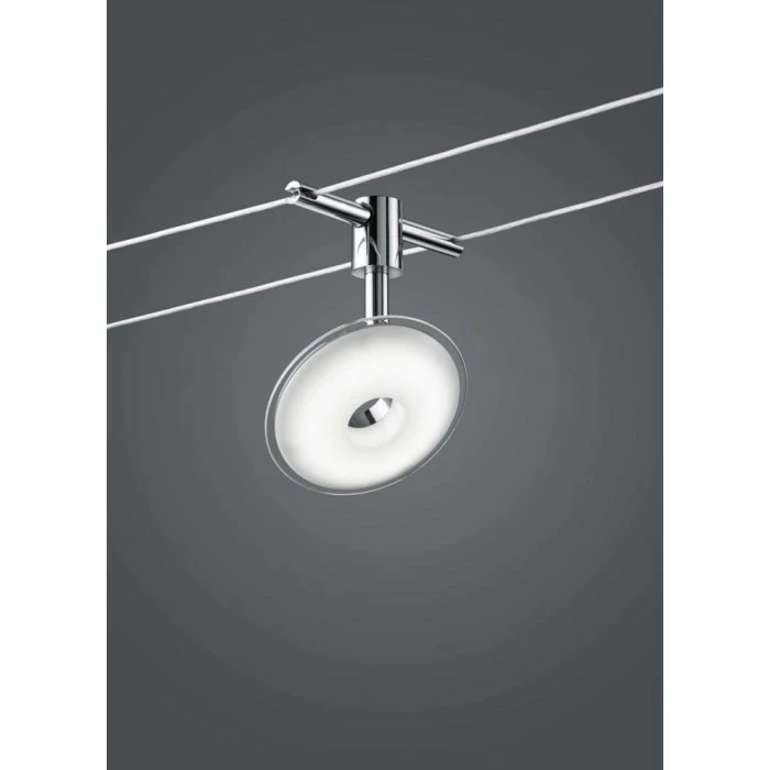 Trio Leuchten PILATUS Deckenleuchte LED Chrom, 5-flammig