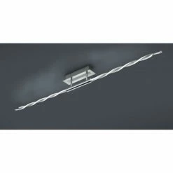 Trio Leuchten PORTOFINO Deckenleuchte LED Chrom, 4-flammig, Fernbedienung