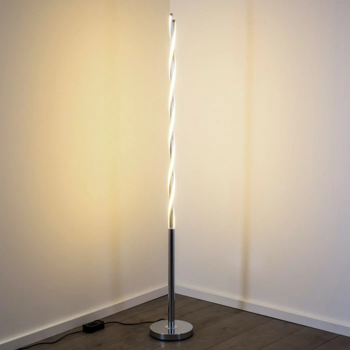 Trio Leuchten PORTOFINO Stehleuchte LED Chrom, 2-flammig – Bild 11