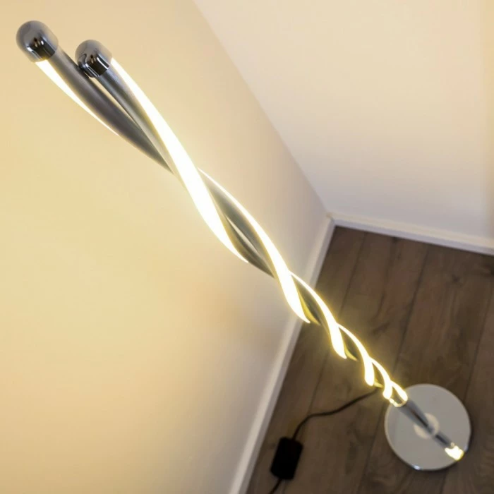 Trio Leuchten PORTOFINO Stehleuchte LED Chrom, 2-flammig – Bild 13