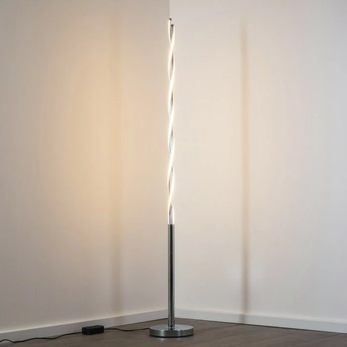 Trio Leuchten PORTOFINO Stehleuchte LED Chrom, 2-flammig – Bild 14