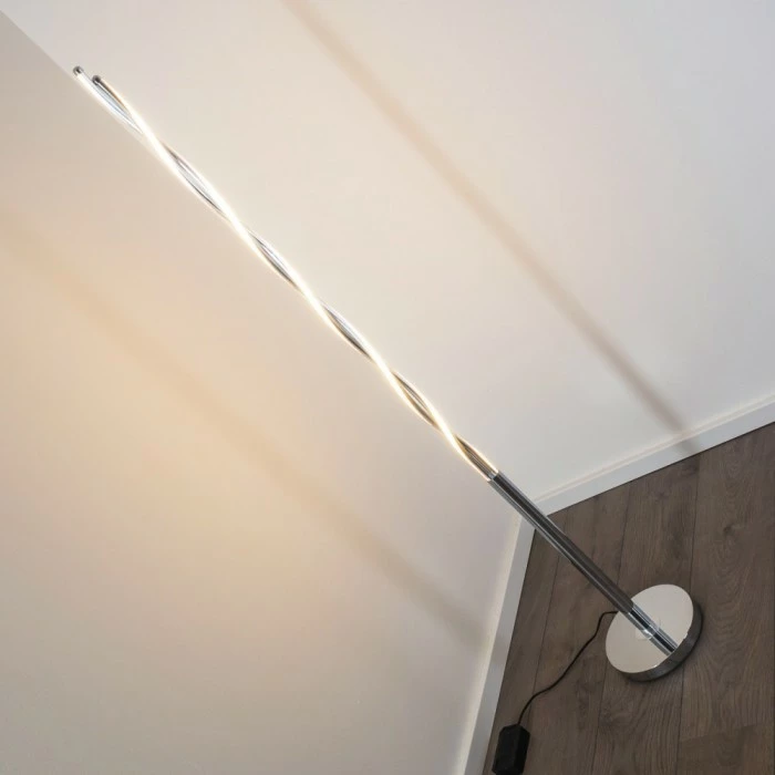 Trio Leuchten PORTOFINO Stehleuchte LED Chrom, 2-flammig – Bild 15