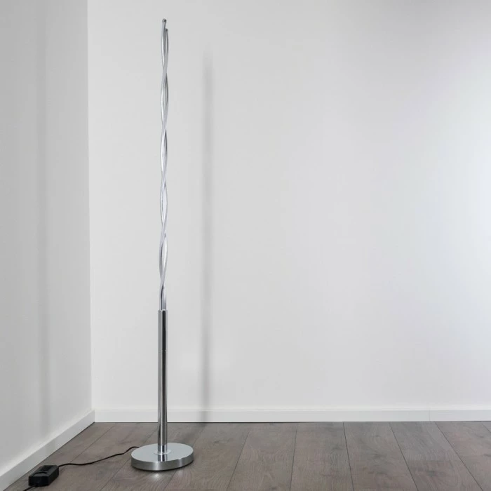 Trio Leuchten PORTOFINO Stehleuchte LED Chrom, 2-flammig – Bild 7