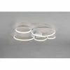 Trio Leuchten Rondo Deckenleuchte LED Silber, 1-flammig
