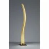 Trio Leuchten Salerno Stehleuchte LED Gold, 1-flammig