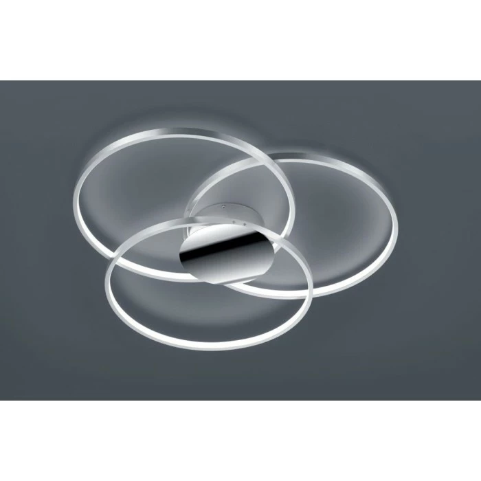 Trio Leuchten SEDONA Deckenleuchte LED Aluminium, 1-flammig – Bild 2