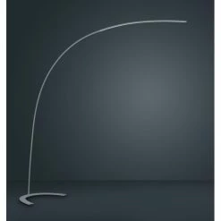 Trio Leuchten SHANGHAI Bogenleuchte LED Titan, 1-flammig