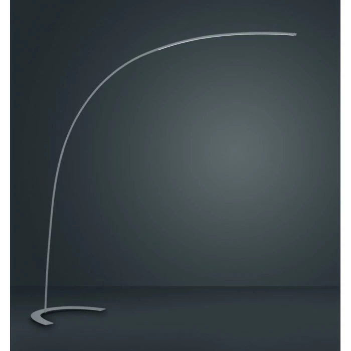 Trio Leuchten SHANGHAI Bogenleuchte LED Titan, 1-flammig