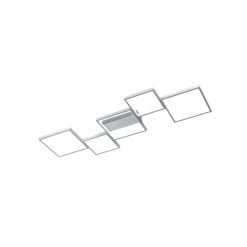 Trio Leuchten Sorrento Deckenleuchte LED Aluminium, 1-flammig