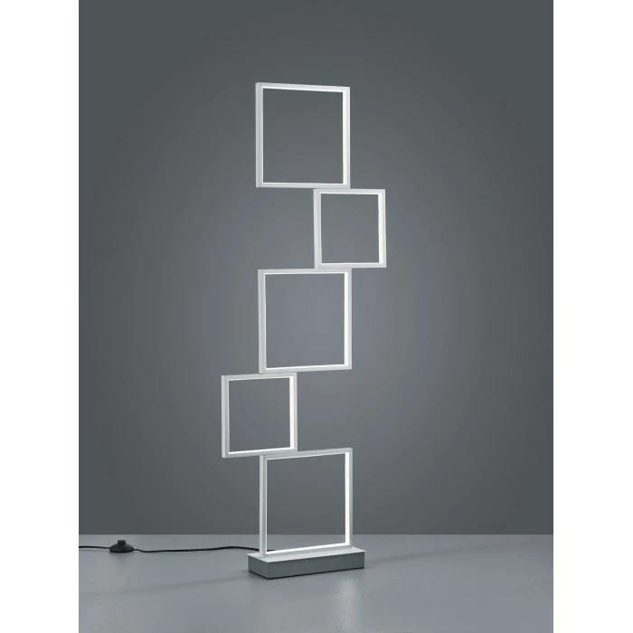 Trio Leuchten Sorrento Stehleuchte LED Aluminium, 1-flammig – Bild 2