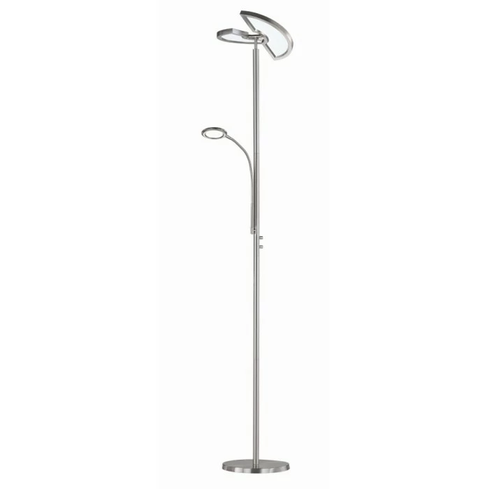 Trio Leuchten SPLIT Deckenfluter LED Nickel-Matt, 1-flammig – Bild 4