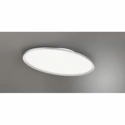 Hofstein Trio Leuchten TORRANCE Deckenleuchte LED Titan, 1-flammig, Fernbedienung